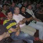 Al centro, due dei delegati bresciani presenti all'assemblea Al centro, due dei delegati bresciani presenti all'assemblea