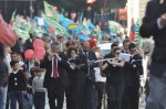 La banda accompagna la manifestazione