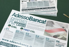 AdessoBanca! Adesioni on line al manifesto per la tutela del risparmio e del lavoro