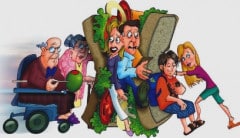 Famiglie sandwich: quante sono? cosa fanno? come aiutarle?