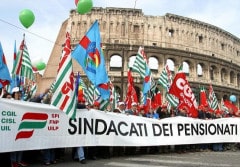 Pensioni, Cisl e Fnp: no al taglio dell’indicizzazione